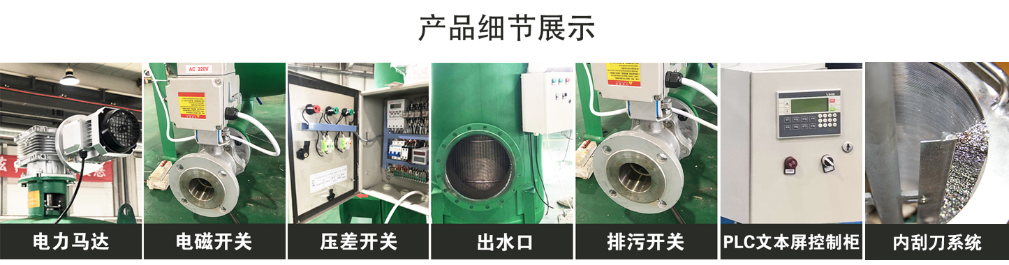 流量100t/h自洗濯过滤器